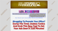Desktop Screenshot of godcenteredmarketing.com